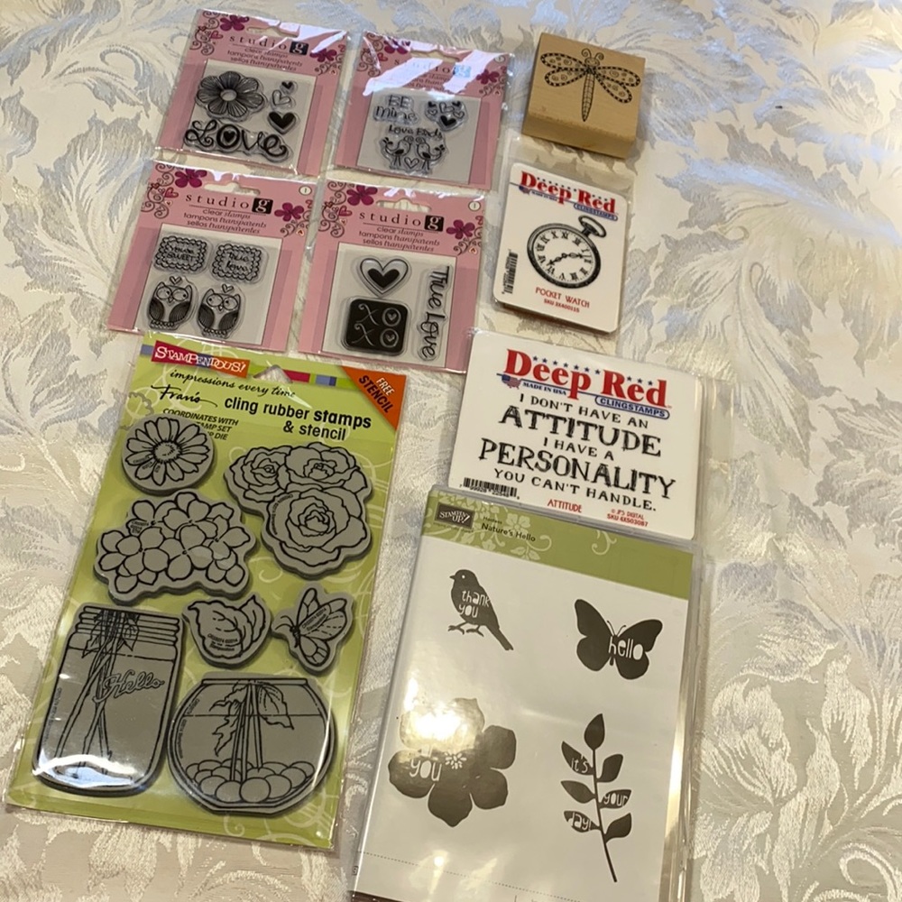 Stampers Collection—Studio G, Stakpin’ Up and Others